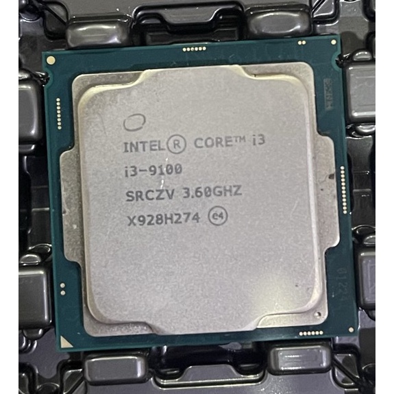 二手良品 INTEL i3 9100 CPU 處理器 LGA 1151 九代