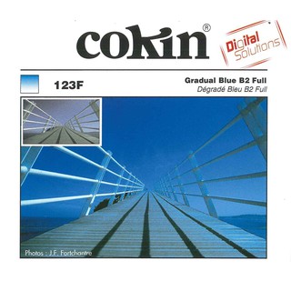 法國COKIN P123F 漸層藍濾鏡 (B2) FULL