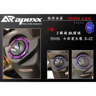 COCO機車精品 APEXX 變色龍 油箱飾圈 油箱圈 油箱飾環 新勁戰 3 4 三 四 FORCE SMAX D款