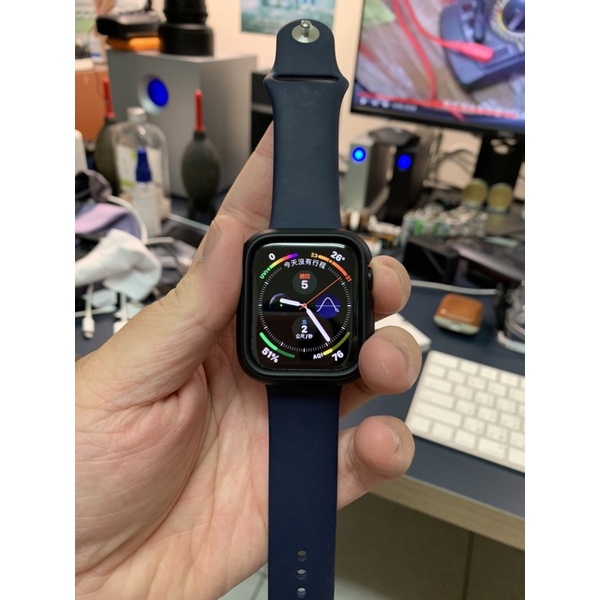 Apple Watch 原廠運動錶帶 海軍藍 44mm 45mm 42mm