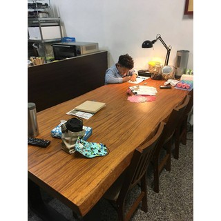 【小吳-客訂原木傢俱】非洲馬柚餐桌-臺南 原木 傢俱 1 競標