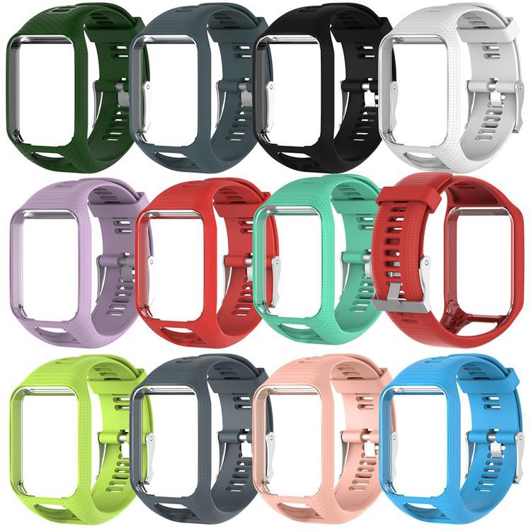 【限時特價】TomTom Runner 2/3代 智能手錶帶 通用款 可替換 矽膠錶帶 腕帶 多色可選