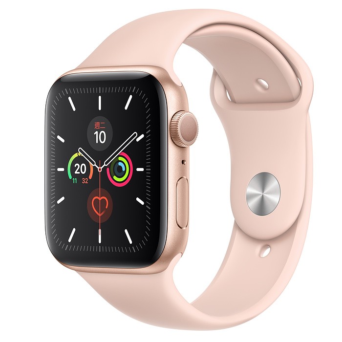 Apple Watch Series 5 44公釐 智慧手錶 (GPS)_原廠公司貨 (MWVE2TA/A)
