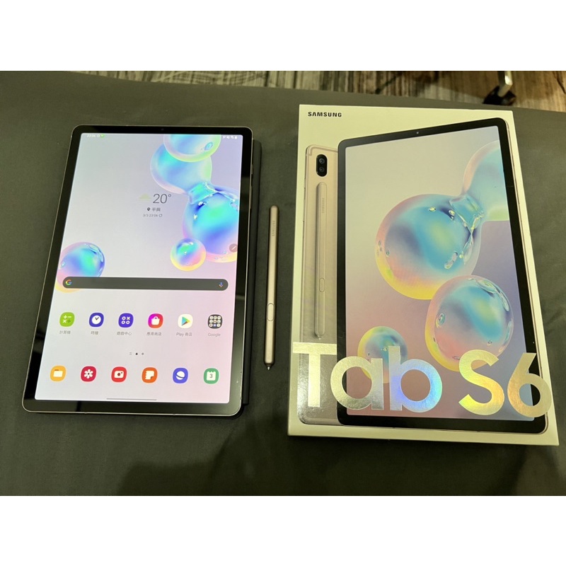 女用Samsung Tab S6 128G，WI-FI版 二手