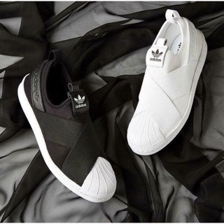 英國代購 Adidas Superstar Slip On 繃帶鞋 黑白兩色 情侶鞋款