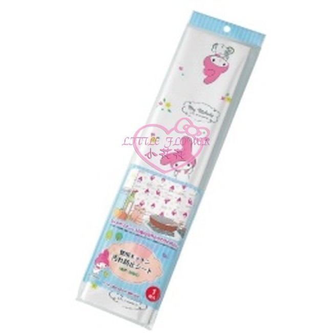 ♥小玫瑰日本精品♥Hello Kitty 美樂蒂廚房防油汙壁貼 瓷磚貼紙 牆貼 日本正版商品89940105