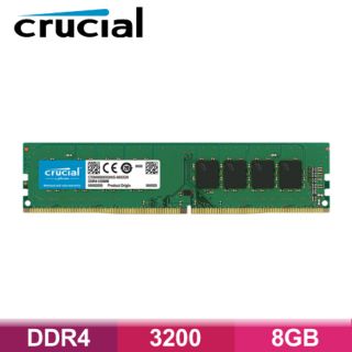 美光 Micron Crucial DDR4 3200/8G RAM(原生3200顆粒)