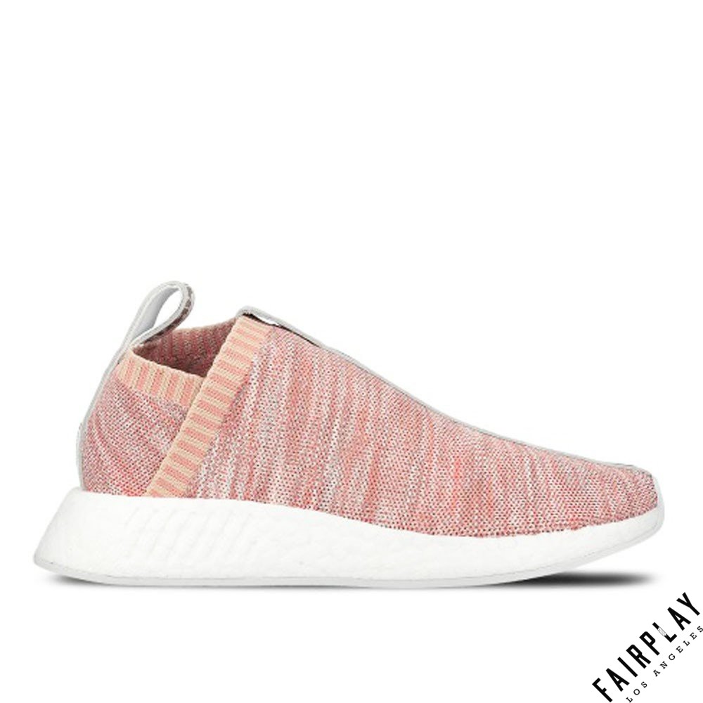 Adidas x Naked x Kith NMD CS2 Boost 粉 男鞋 編織 聯名款 BY2596