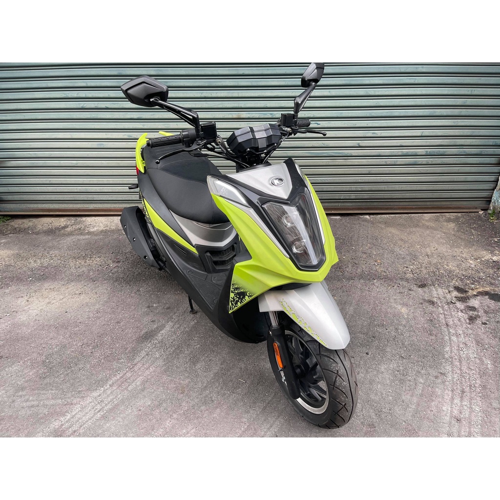 【幽浮二手機車】KYMCO 跑酷125 Parkuo125 螢光綠 超低里程美車【999元牽車專案開跑 】