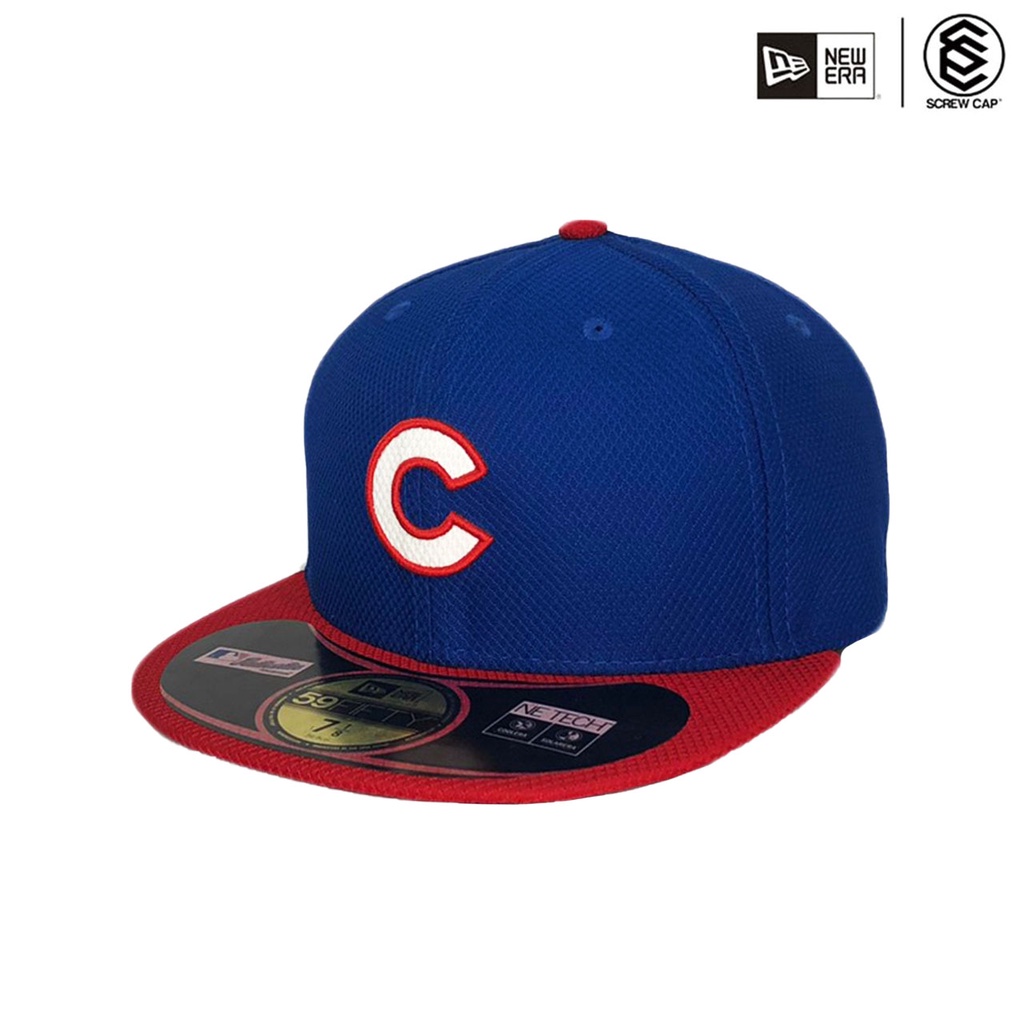 NEW ERA 59FIFTY 5950 MLB 芝加哥 小熊隊 藍/紅色 棒球帽 鴨舌帽 帽子⫷ScrewCap⫸
