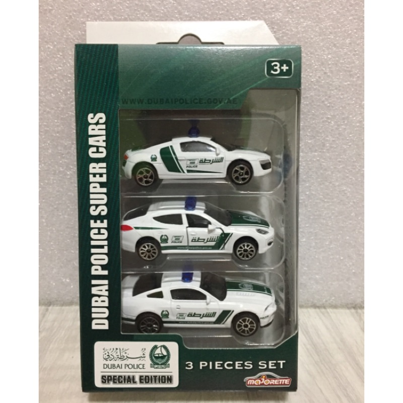 杜拜警車 MAJORETTE DUBAI POLICE SUPER CAR 1/64 非kyosho