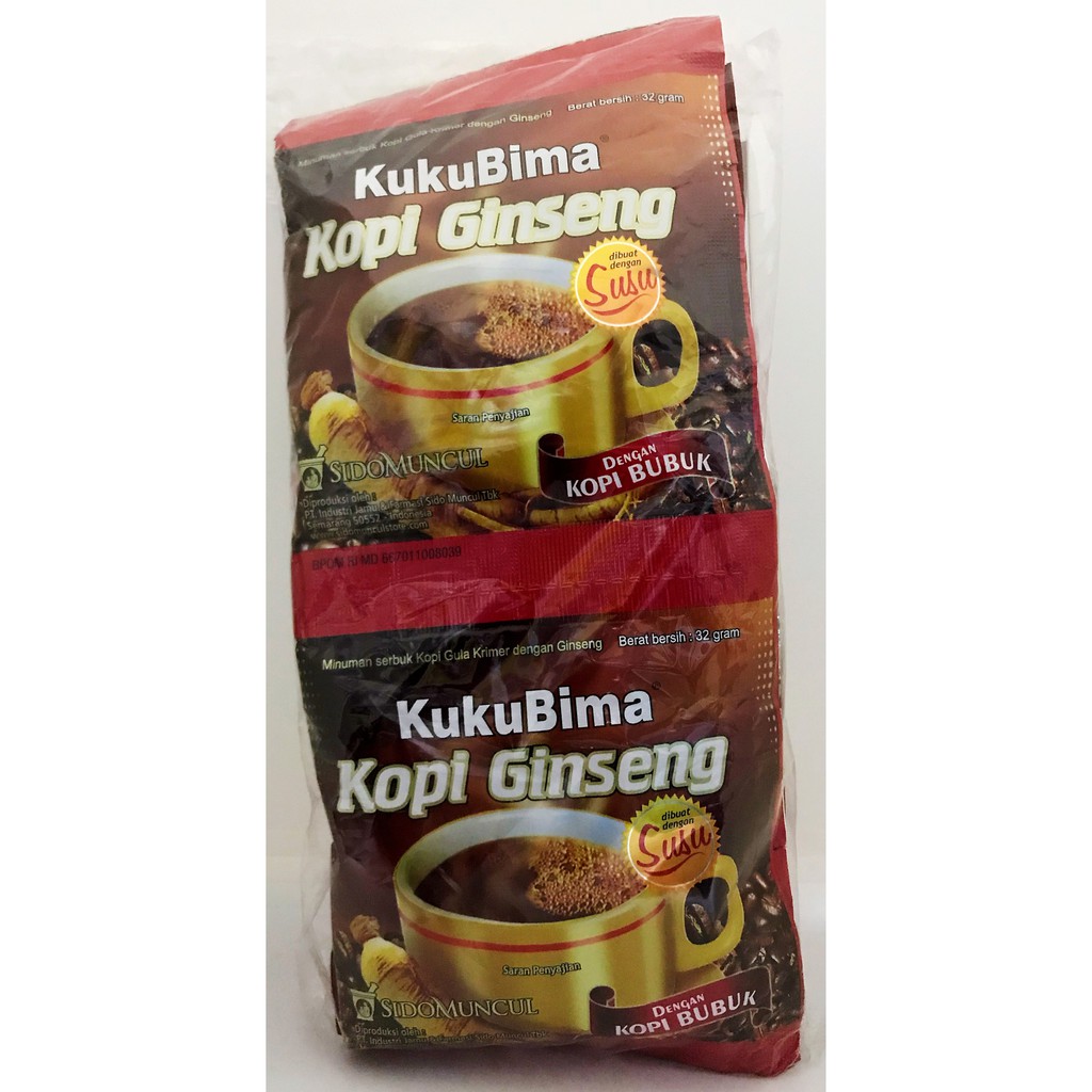 印尼 人參咖啡 KukuBima Kopi Ginseng EXP~2023/08/26