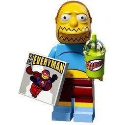 樂高 Lego 71009 辛普森人偶 7號 漫畫仔 Comic Book Guy