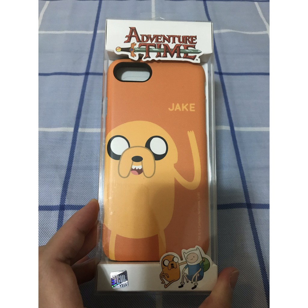 全新未使用 ! 現貨 Adventure Time 探險活寶 雙層防摔 手機殼 iphone7