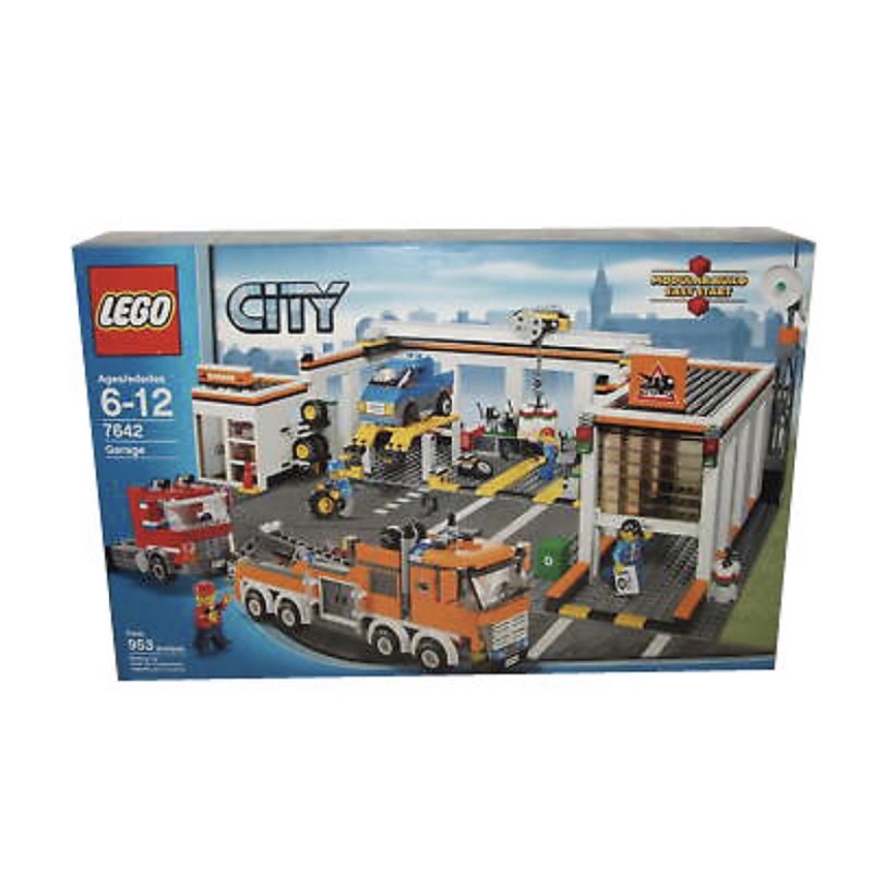 LEGO 樂高 城市系列 7642 城市修車廠 全新未拆 完整