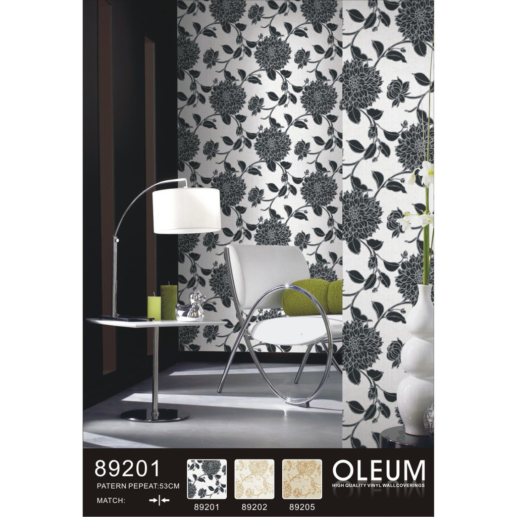 台中壁紙 國產現貨壁紙 鄉村花卉黑色 灰色 台中市免運費 蝦皮購物