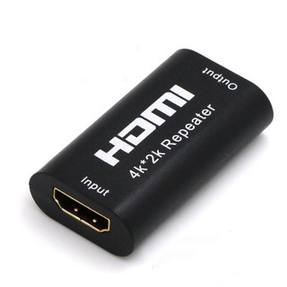 HDMI 訊號放大中繼接頭 免外接電源 HDMI-110 支援 3D 4K*2K 訊號放大器