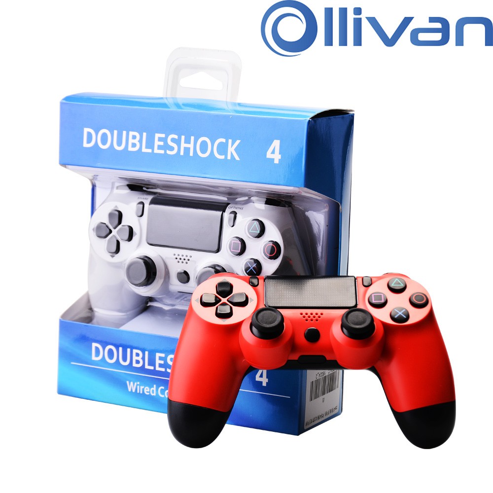 Ps4 Ps3 Pc電腦有線手柄高品質原封副廠ps4振動遊戲手柄手把震動搖桿控制器 支援電腦steam平台 蝦皮購物