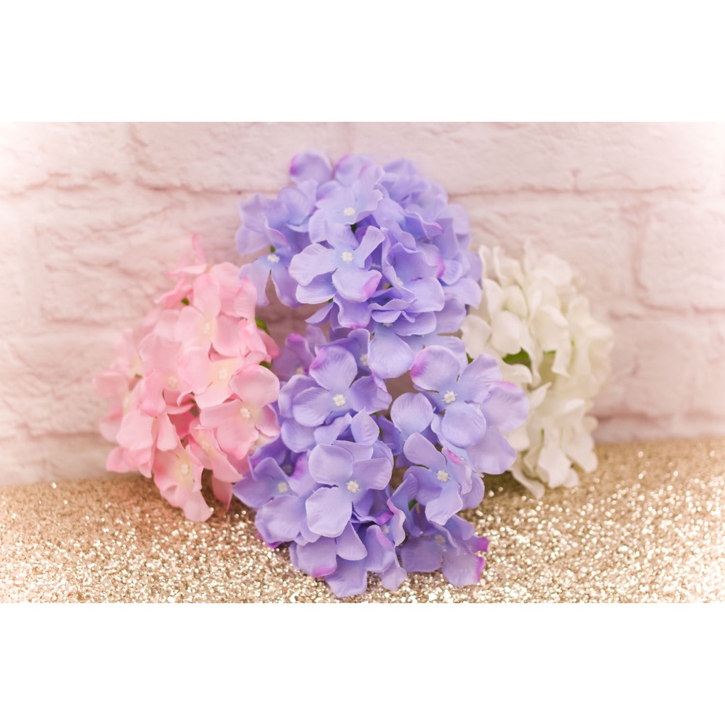 出清 仿真繡球花紫陽花假花 拍照自拍ig背景攝影棚cosplay道具手作飾品材料仿真花cos可參考 蝦皮購物