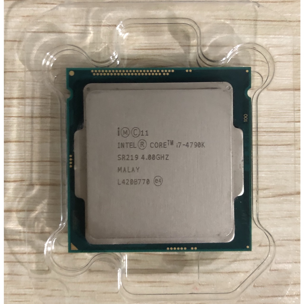 Intel Core i7-4790K 1150腳位 附銅心風扇