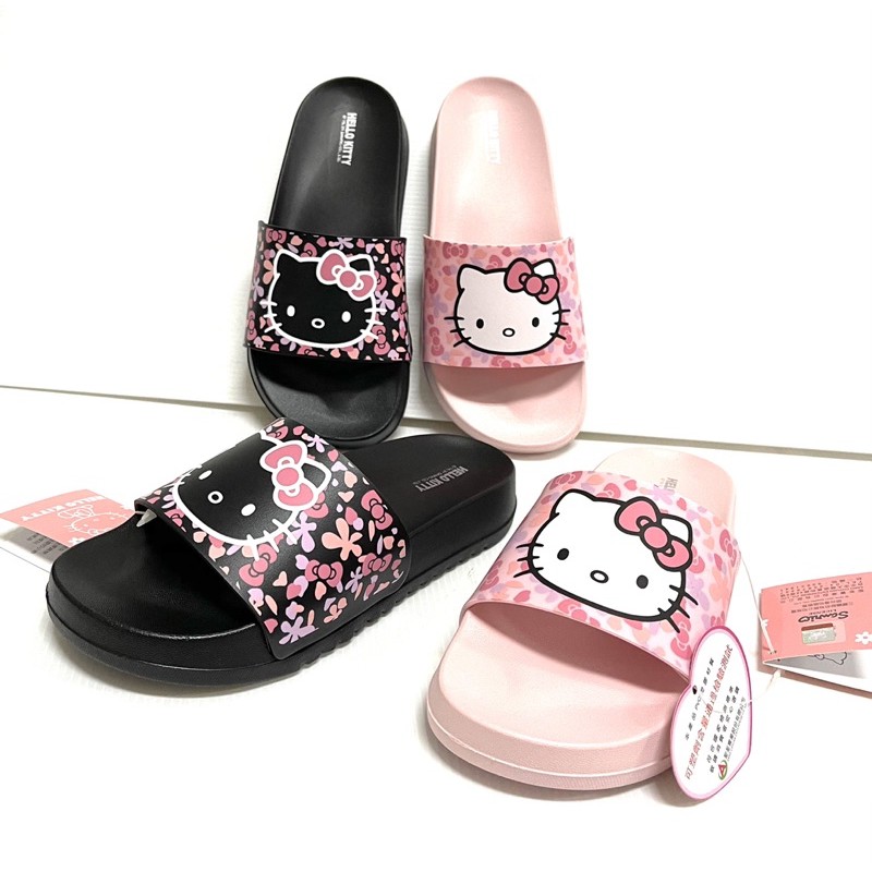 剩15號 寬版~Hello Kitty凱蒂貓 超輕量防水拖鞋(台灣製造15-22號