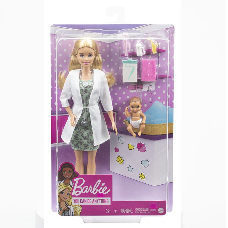 MATTEL美泰兒 Barbie芭比娃娃 - 芭比醫護職業遊戲組