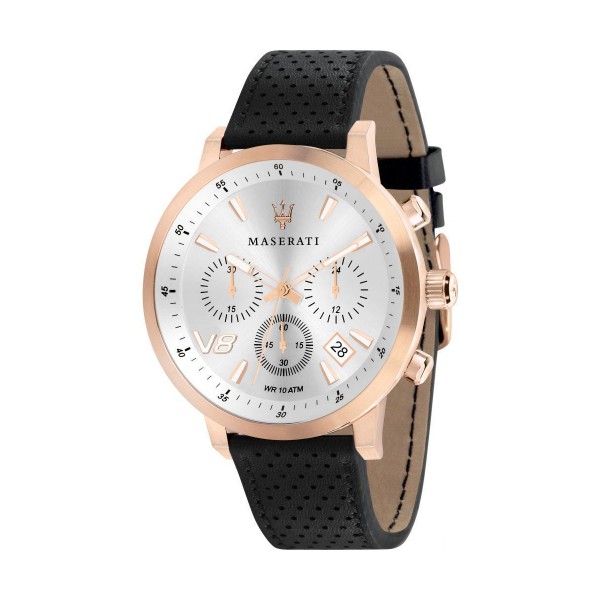 MASERATI WATCH 瑪莎拉蒂手錶 R8871134001 GT 白面紳士腕錶  原廠正貨
