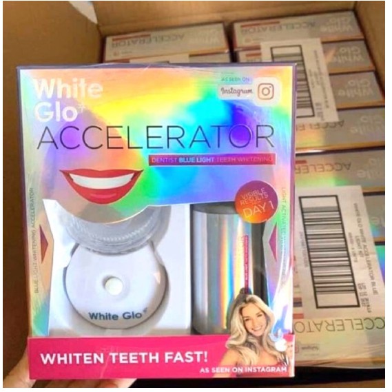 White Glo White Accelerator 藍光牙齒美白套裝