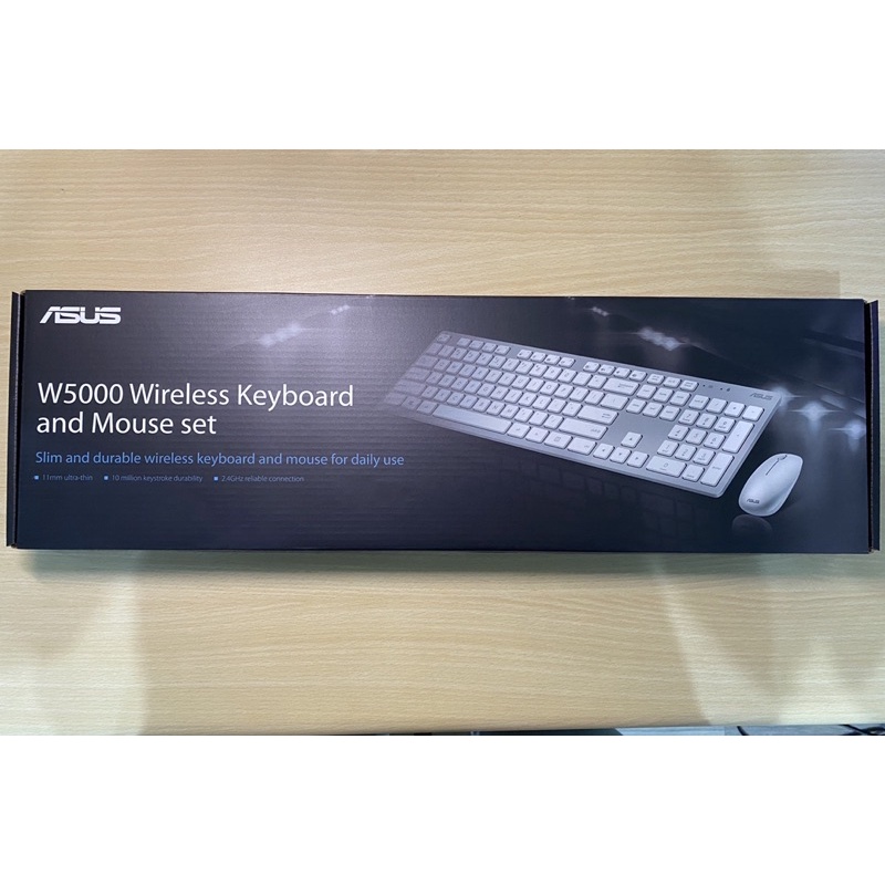 全新 華碩 Asus 原廠 W5000 無線鍵盤/滑鼠 Wireless Keyboard and Mouse set