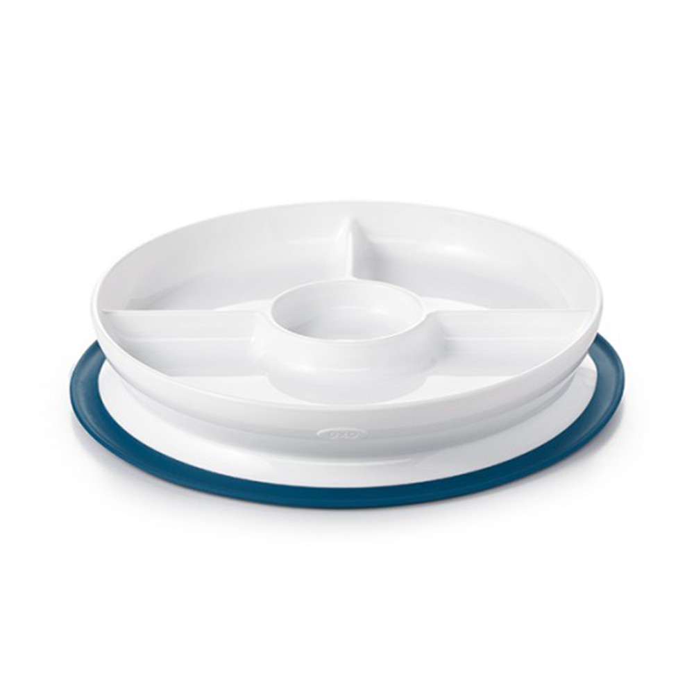 【OXO】tot 好吸力分隔餐盤 - 共3色《屋子台中選物店》台中 批發 現貨 分隔盤 小朋友餐盤
