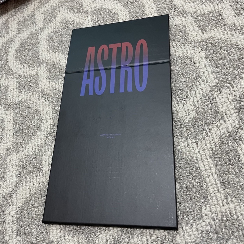 ASTRO 正規二輯 限量版專輯黑 外殼