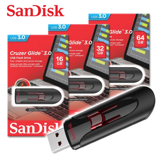 保固公司貨 SANDISK Cruzer Glide CZ CZ600 16G/32G/64G USB 3.0 隨身碟