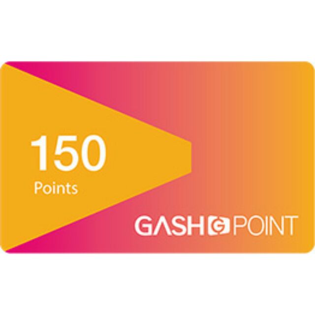 GASH point 150點 虛擬卡 售135 非代儲