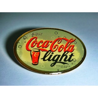 aaL皮1商旋.(企業寶寶玩偶娃娃)全新附袋可口可樂(Coca Cola)曲線杯造型徽章/勳章/紀念章!--值得擁有!/