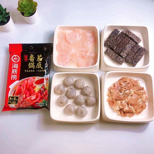 海底撈 多種口味火鍋套餐組 麻辣火鍋特色菜 5件組 蝦皮購物
