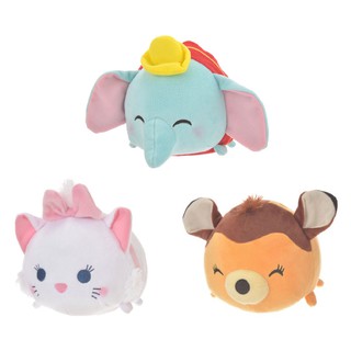 【彩購屋】現貨 日本迪士尼商店 Disney 茲姆茲姆 小飛象 瑪麗貓 小鹿斑比 玩偶 娃娃 tsum tsum (S)