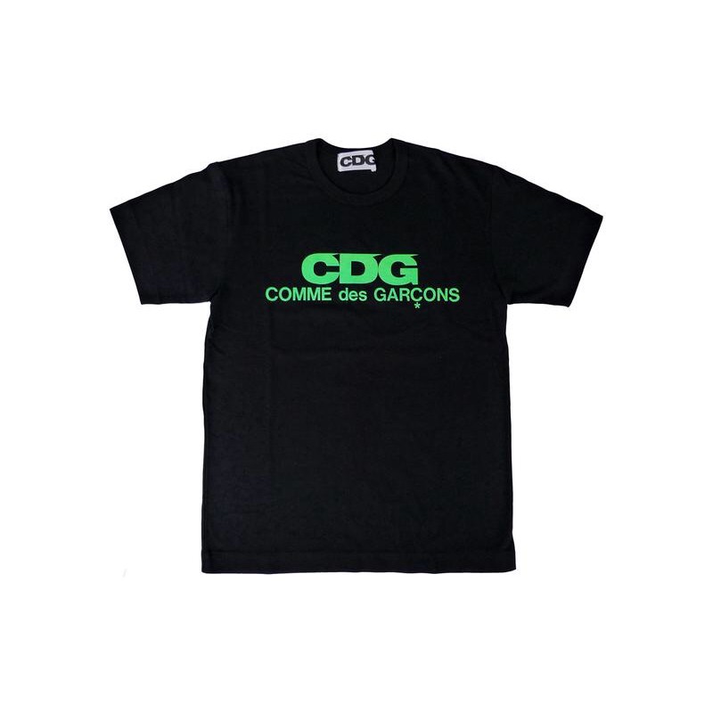 comme des garcons neon shirt
