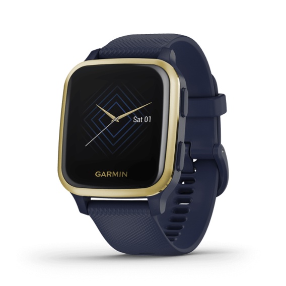 【全新現貨】【Garmin Venu Sq 】【中鋼紀念版藏青色】智慧手錶手環 健康手錶手環 心律 呼吸 gps快拆錶帶