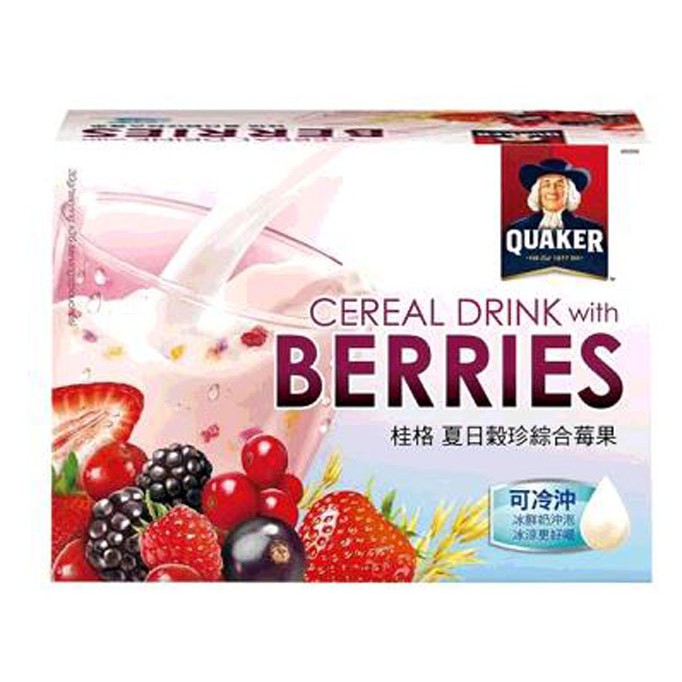 QUAKER CEREAL 桂格夏日榖珍綜合莓果 30公克X36包 C83269 促銷到4月30日 340