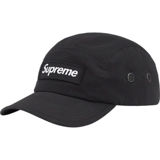 【area0439】2022 春夏 Supreme Military Camp Cap 五分割帽 帽子 厚貼布