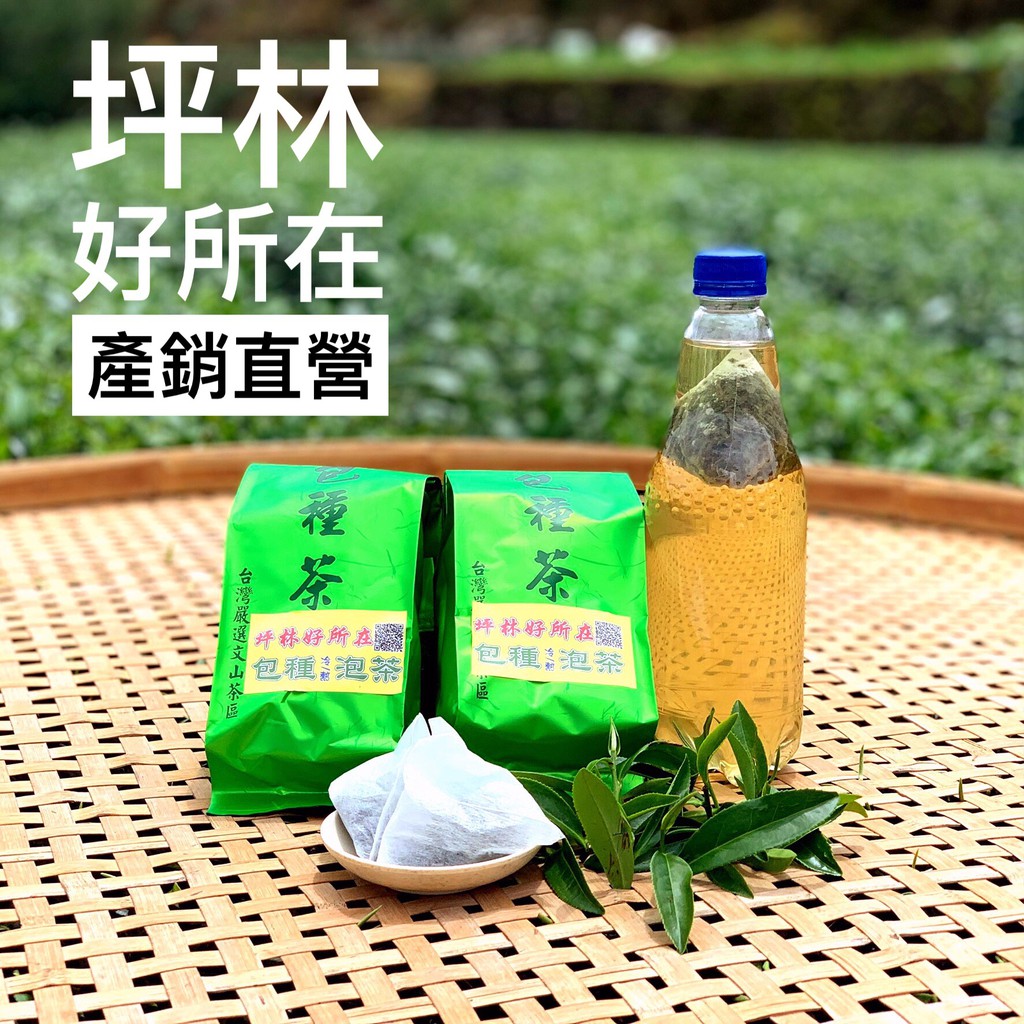 【坪林好所在】文山包種茶 冷萃茶包 (霸氣袋30入茶包/袋) 立體茶包 冷泡茶 茶包 綠茶 綠茶包 冷萃茶