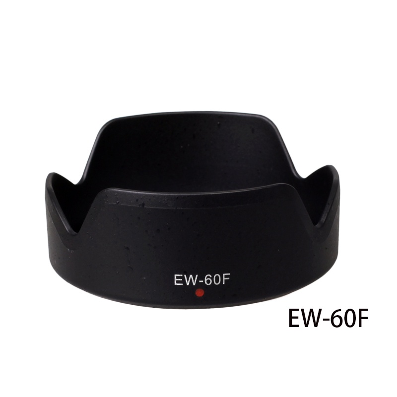 Bizoe EW-60F 相機鏡頭遮光罩 55mm 配件適用於佳能 EF-M 18-150mm 佳能 M2 M3 M5