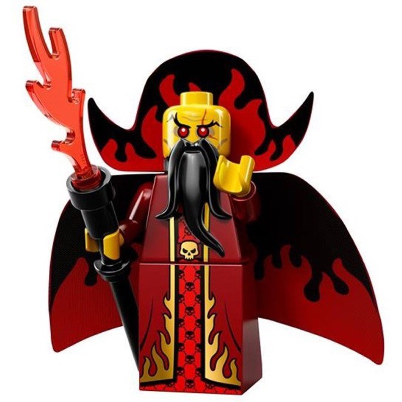 【台中翔智積木】LEGO 樂高 第13代 71008 人偶 10號 Evil Wizard 邪惡巫師