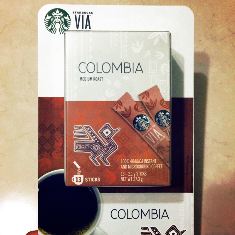 ［現貨］Starbucks星巴克哥倫比亞即溶研磨咖啡2.1公克*26入