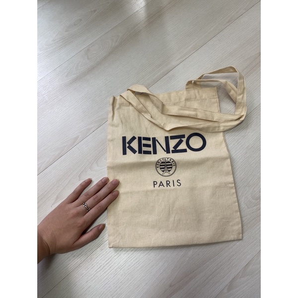 二手 保證正版 KENZO 小 可上肩購物袋 無夾層 買衣服送的袋子搬家出清隨便賣 適合午餐外出使用