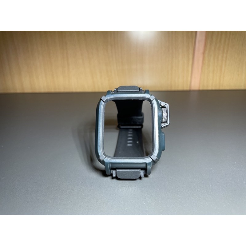ELECOM Apple Watch 44mm NESTOUT全套錶帶-黑（二手）