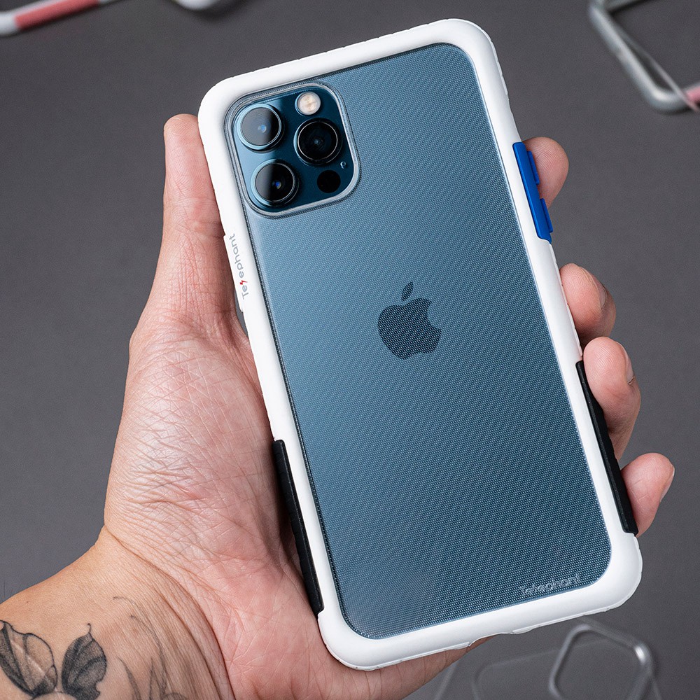 Telephant 太樂芬nmder 抗汙防摔手機殼白東京藍iphone 12 Pro Max 蝦皮購物