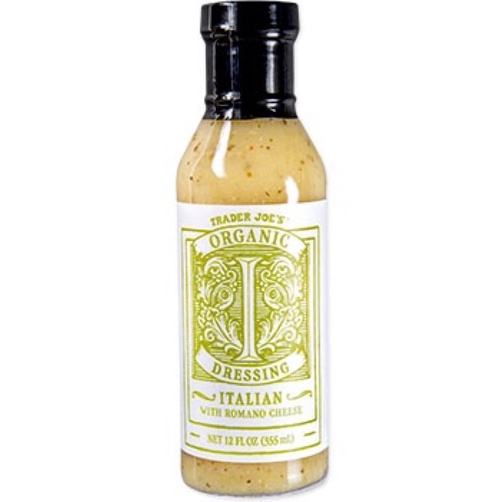 Trader Joe’s organic italian dressing有機意大利調料配羅馬諾起司醬沙拉醬355ml