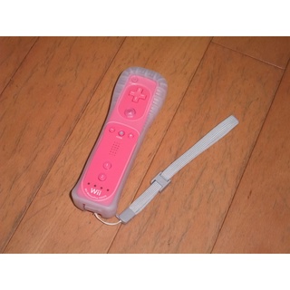 WiiU 原廠舊版REMOTE右手把(粉紅)(內建動感強化器)(Wii適用)