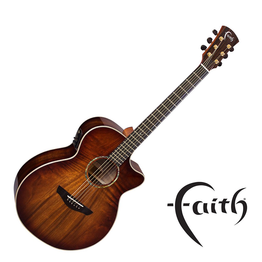 Faith FVBMB 民謠吉他 印尼黑胡桃木 全單板  (2016年英國最佳原聲吉他) - 【他,在旅行】